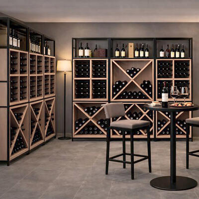 Produktbild f�r 'Weinregal-System BLACK PURE SUPREME'