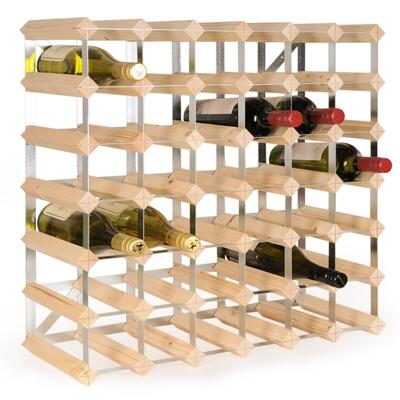 Produktbild f�r 'Weinregal TREND f�r 42 Fl., natur, T 22,8 cm'