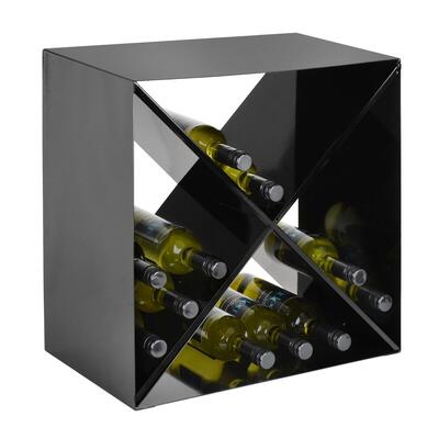 Produktbild f�r 'Weinregal-W�rfel CARRE schwarz'