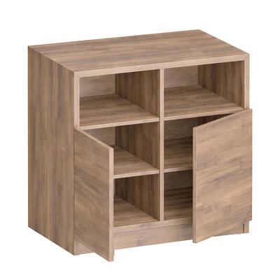 Produktbild f�r 'Weinregal / Weinschrank PRESTIGE 12, braun gebeizt'