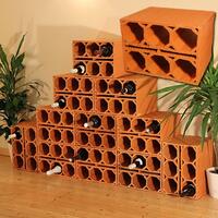 Produktbild f�r 'Weinregal NIMES aus Ton'