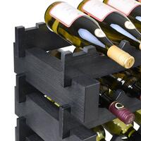 Produktbild f�r 'Weinregal-Module CASANOVA-10, Schiefer, 3 Reihen � 10 Fl.'