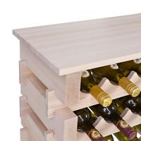 Produktbild f�r 'Weinregal CASANOVA - Natur aus Buchen-Holz'
