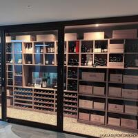 Produktbild f�r 'Weinregal-System CAVEPRO aus Holz im Dekor Eiche hell'