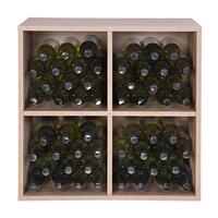 Produktbild f�r 'Regalmodul mit 4 F�chern, Eiche hell'