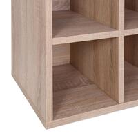 Produktbild f�r 'Regalmodul mit 9 F�chern, Eiche hell'