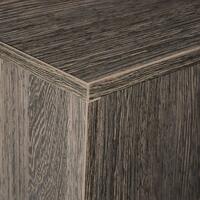 Produktbild f�r 'Regalmodul schmal, T 20 cm+Wandaufh�ngung, Wenge'