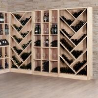 Produktbild f�r 'Weinregal PRESTIGE 11.1 und 11.2 aus massiver Eiche'