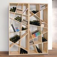 Produktbild f�r 'Weinregal ODIN aus Eichenholz'