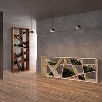 Produktbild f�r 'Weinregal ODIN, Eiche gebeizt'
