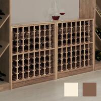 Produktbild f�r 'Weinregal PRESTIGE 1, Eichen-Holz braun gebeizt'