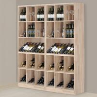Produktbild f�r 'Weinregal PRESTIGE 9, Eichen-Holz natur'