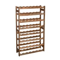 Produktbild f�r 'Weinregal SIMPLEX Modell 3, Holz braun gebeizt'