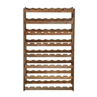Produktbild f�r 'Weinregal SIMPLEX Modell 3, Holz braun gebeizt'