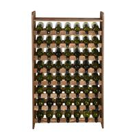 Produktbild f�r 'Weinregal OPTIPLUS Modell 2, mit Abschlussboard, Braun'