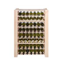 Produktbild f�r 'Weinregal FACILE Holz natur, mittel f�r 56 Flaschen'