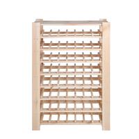 Produktbild f�r 'Weinregal FACILE Holz natur, mittel f�r 56 Flaschen'