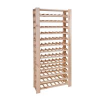 Produktbild f�r 'Weinregal FACILE, Holz natur, hoch f�r 91 Flaschen'