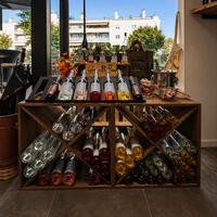 Produktbild f�r 'Weinregal-System VINVARIO, 60 cm, Kiefernholz&nbsp;braun gebeizt'