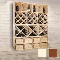 Produktbild f�r 'Weinregal Modul RAUTEN 60 cm - Modular und stapelbar'