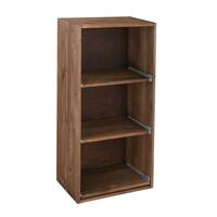 Produktbild f�r 'Weinregal BOX, Ausz�ge f�r Weinkisten, Kiefernholz braun gebeizt'