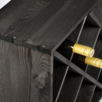 Produktbild f�r 'Weinregal-System VINVARIO 52 cm aus Kiefern-Holz, tobacco'