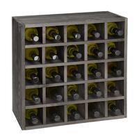 Produktbild f�r 'Weinregal 52 cm, Modul Karo, tobacco'