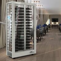 Produktbild f�r 'Weink�hlschrank TECA VINO, waagerechte Lagerung, matt wei� (Ausf�hrung f. Gewerbe)'