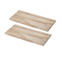 2 Regalb�den f�r PRESTIGE NOVO, Eichen-Holz Natur