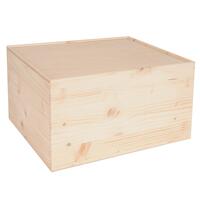 Produktbild f�r 'Weinkiste mit Schiebedeckel SIENA f�r 6 Flaschen'
