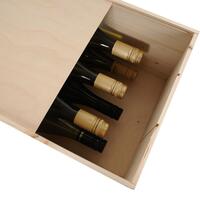 Produktbild f�r 'Weinkiste mit Schiebedeckel SIENA f�r 6 Flaschen'