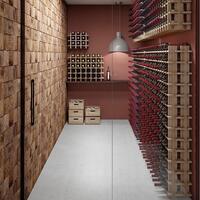 Produktbild f�r 'Weinregal-System PRIMAVINO - Modular, Holz natur'