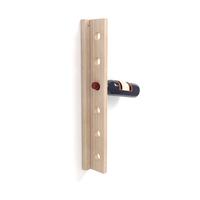 Produktbild f�r 'Wand Weinregal PORTO aus Holz natur'