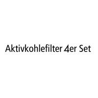 Produktbild f�r 'Aktivkohlefilter 4er-Set'