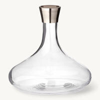 Produktbild f�r 'Karaffe EDWARD Kristallglas mit Platinrand'