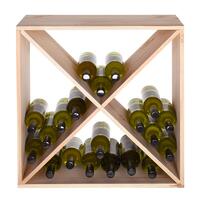 Produktbild f�r 'Weinregal 60 cm, Modul X-CUBE, natur'