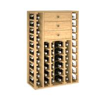 Produktbild f�r 'Weinregal PROVINALIA aus Kiefern Holz, Modell 6'