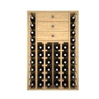 Produktbild f�r 'Weinregal PROVINALIA aus Kiefern Holz, Modell 6'