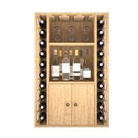 Produktbild f�r 'Weinregal PROVINALIA aus Kiefern Holz, Modell 4'