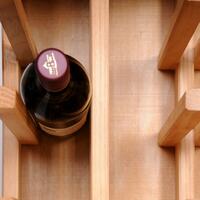 Produktbild f�r 'Weinregal PROVINALIA aus Kiefern Holz, Modell 4'
