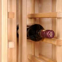 Produktbild f�r 'Weinregal-System PROVINALIA, Modell 1 f. 66 Einzelflaschen'