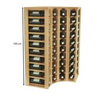 Produktbild f�r 'Weinregal PROVINALIA, aus Eichen Holz, Modell 9'