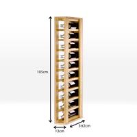 Produktbild f�r 'Weinregal PROVINALIA Modell 12, Kiefer'