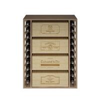 Produktbild f�r 'Weinregal PROVINALIA, Modell 14, Kiefer'