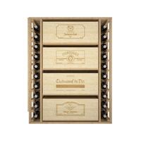 Produktbild f�r 'Weinregal PROVINALIA, Modell 14, Eiche'