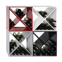 Produktbild f�r 'Weinregal-W�rfel CARRE rot'