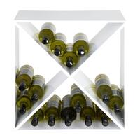 Produktbild f�r 'Weinregal-W�rfel CARRE wei�'