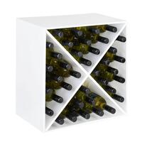 Produktbild f�r 'Weinregal-W�rfel CARRE wei�'