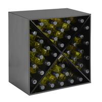 Produktbild f�r 'Weinregal-W�rfel CARRE schwarz'