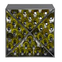 Produktbild f�r 'Weinregal-W�rfel CARRE schwarz'